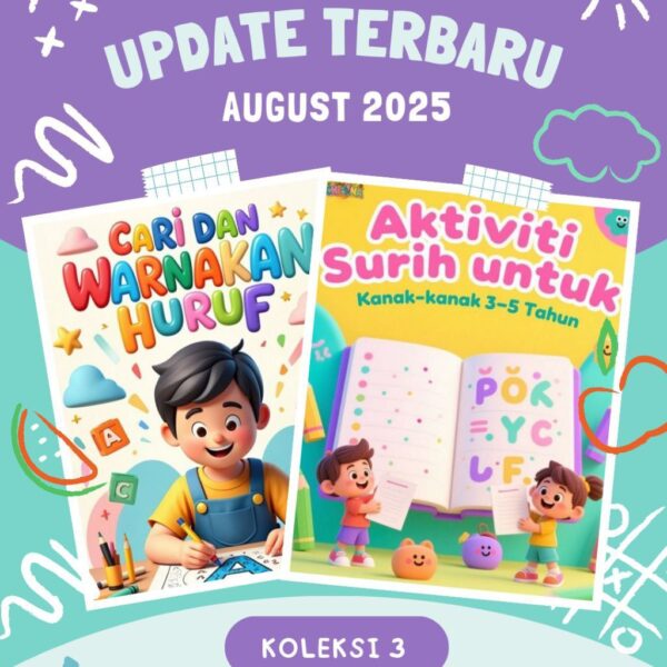 SET 2 IN 1 - Cari & Surih Huruf