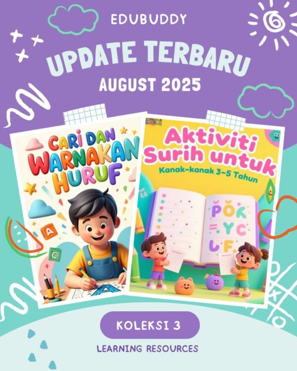 SET 2 IN 1 - Cari & Surih Huruf