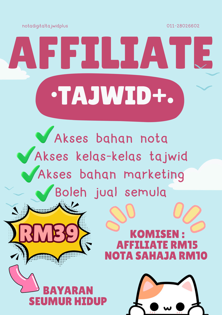 Nota Tajwid (Affiliate)